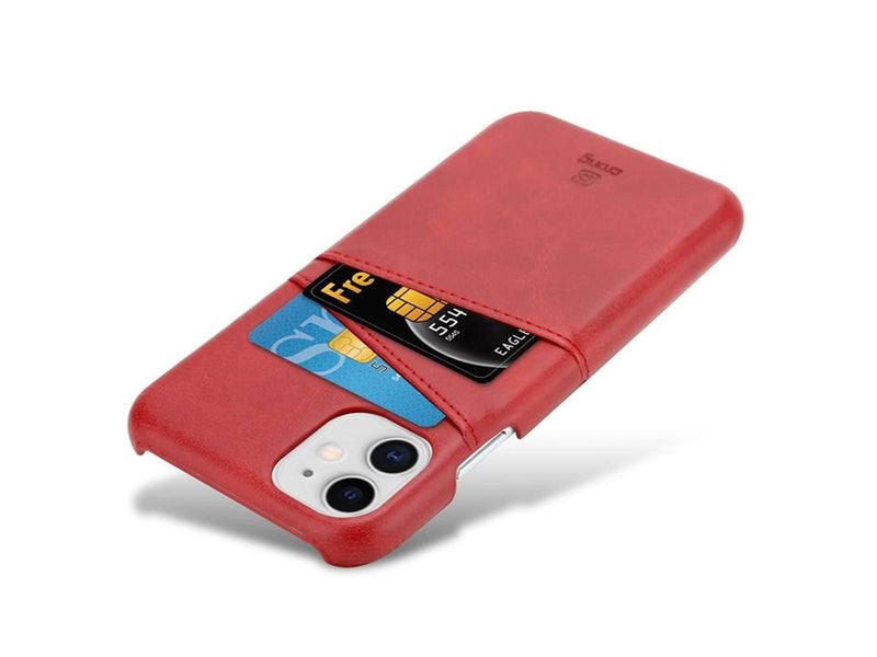 CRONG Neat Cover - iPhone 11 Pro Case with Pockets - Red