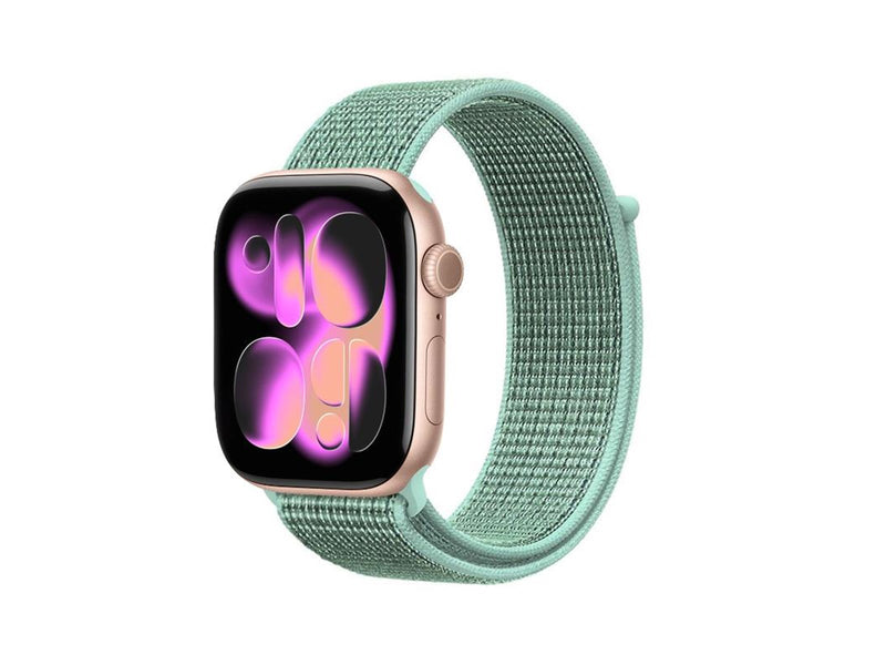 CRONG Nylon - Sport Band for Apple Watch 38/40/41/42 mm - Atlantic Green