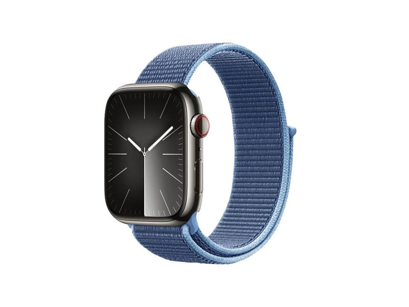 CRONG Nylon - Sport Band for Apple Watch 38/40/41/42 mm (Ocean Blue)