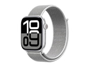 CRONG Nylon - Sport Band for Apple Watch 38/40/41/42 mm - Silver Gray