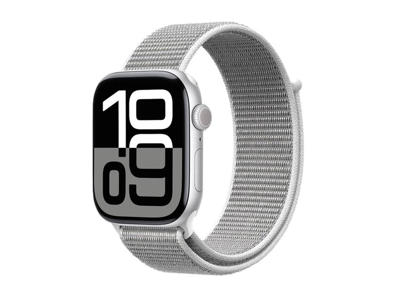 CRONG Nylon - Sport Band for Apple Watch 38/40/41/42 mm - Silver Gray