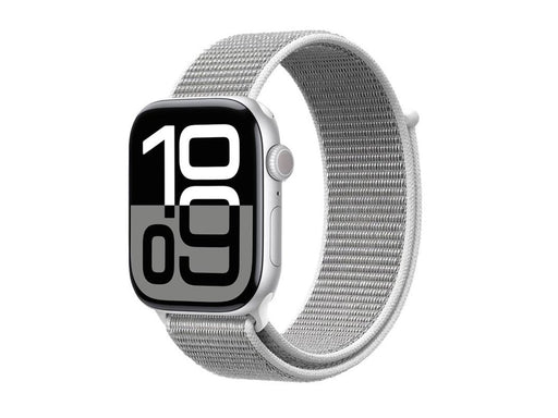CRONG Nylon - Sport Band for Apple Watch 38/40/41/42 mm - Silver Gray