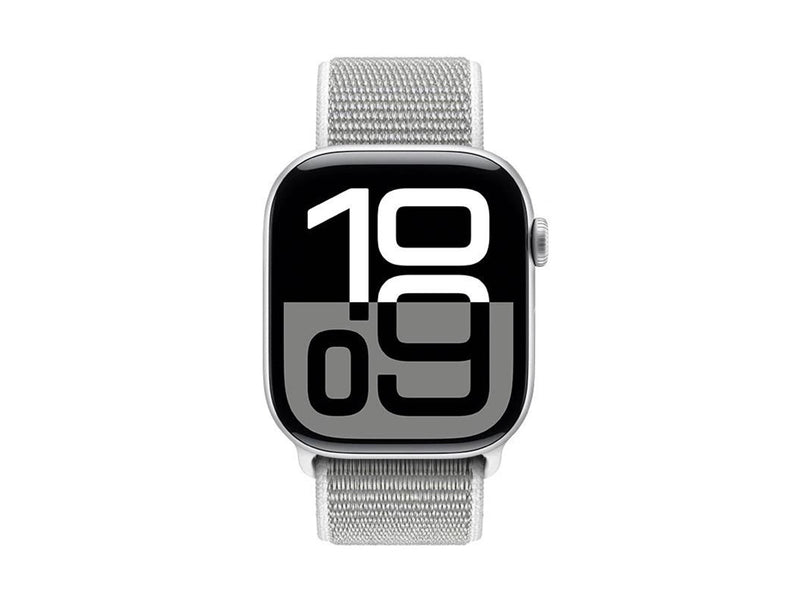 CRONG Nylon - Sport Band for Apple Watch 38/40/41/42 mm - Silver Gray