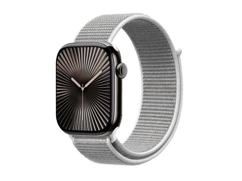 CRONG Nylon - Sport Band for Apple Watch 38/40/41/42 mm - Silver Gray