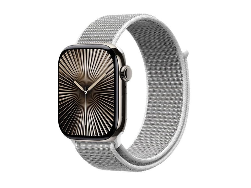 CRONG Nylon - Sport Band for Apple Watch 38/40/41/42 mm - Silver Gray