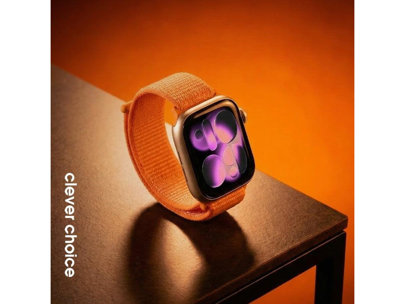 CRONG Nylon - Sport Band for Apple Watch 38/40/41/42 mm - Tropical Orange