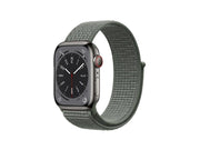 CRONG Nylon - Sport Band for Apple Watch 44/45/46/49 mm (Military Green)