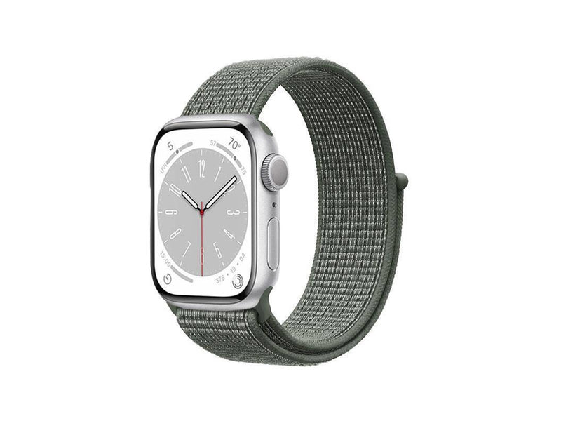 CRONG Nylon - Sport Band for Apple Watch 44/45/46/49 mm (Military Green)