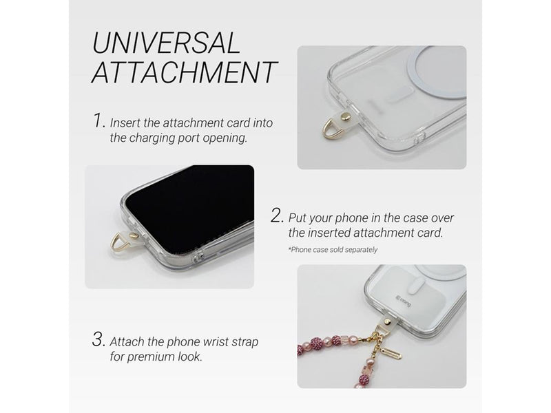 CRONG Phone Charm - Lanyard Phone Pendant - Persian Gold