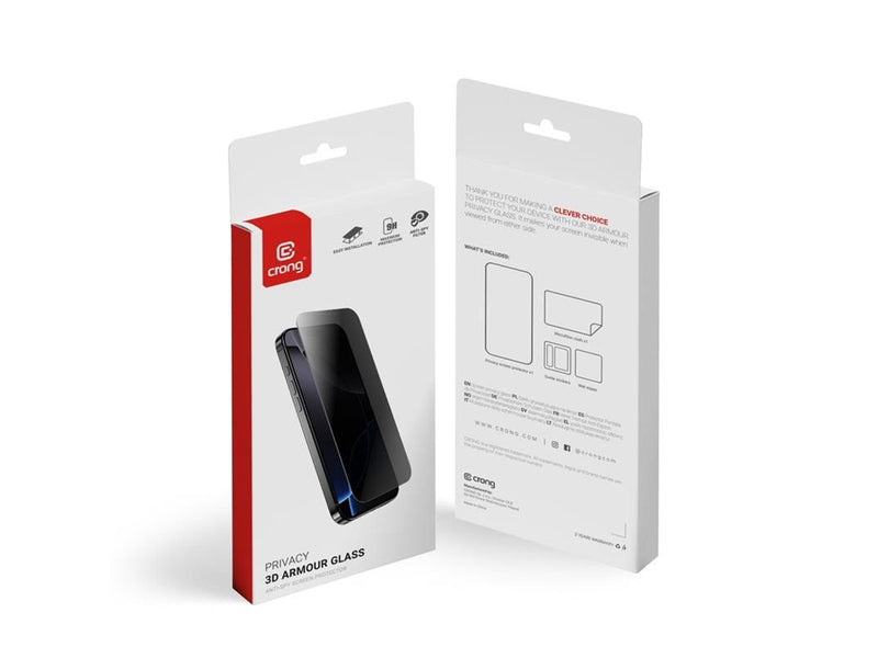 CRONG Privacy 3D Armor Glass - Tempered privacy glass for iPhone Air