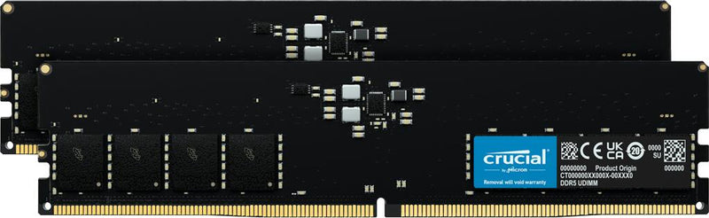 Crucial RAM 32GB (1x32GB) DDR5 5600MHz UDIMM schwarz
