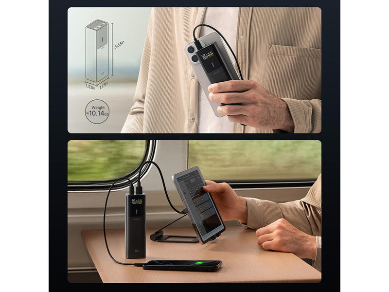 CUKTECH CKPB100PGLBL 150W USB-C USB-A - 10000 mAh