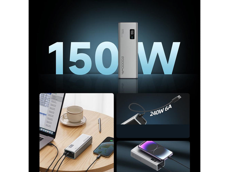 CUKTECH P+Series No. 15 150W - 20000 mAh