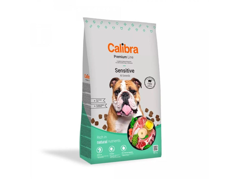 Calibra Dog Premium Sensitive lamb dry dog food - 12kg