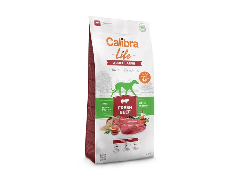 Calibra Life Adult Large Fresh Beef - dry dog food - 12kg