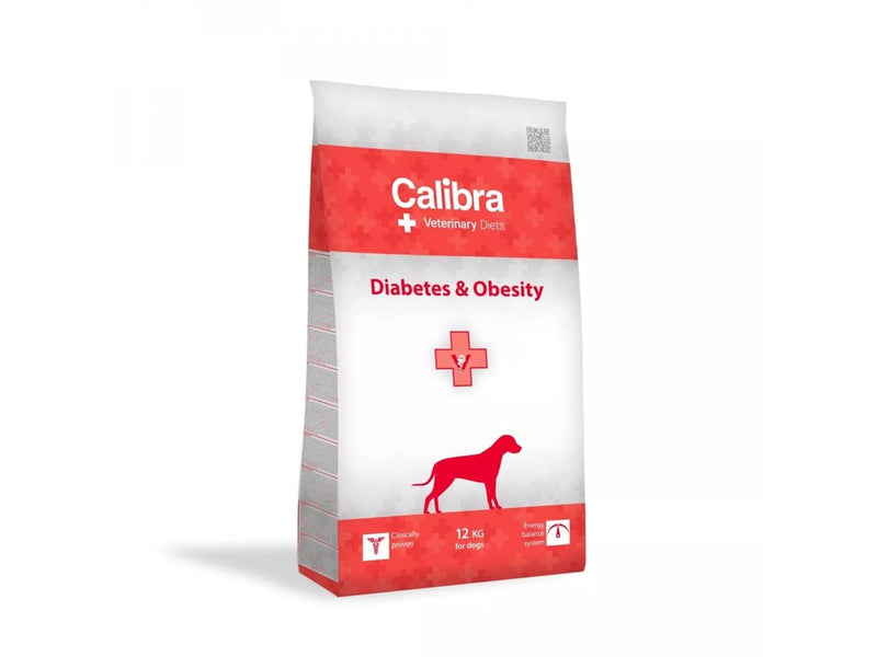 Calibra Veterinary Diets Dog Diabetes&Obesity - dry dog food - 12kg