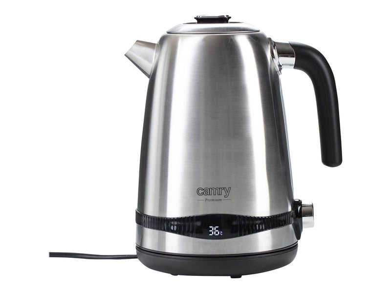 Camry Wasserkocher Premium - Rostfreier Stahl - 2200 W