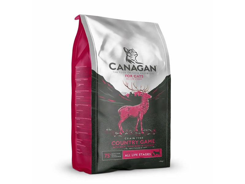 Canagan Country Game Duck deer rabbit - dry cat food - 1.5kg