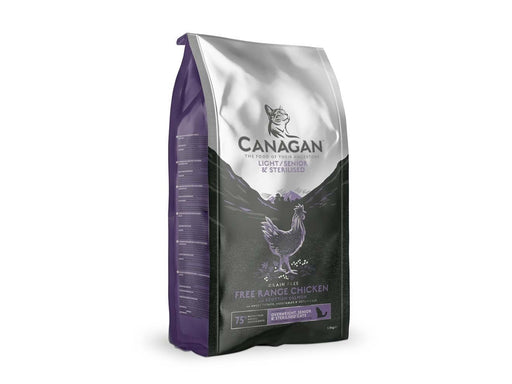 Canagan Light & Senior & Sterilised chicken - dry cat food - 1.5kg