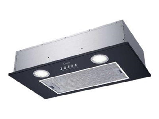 Candy CBG625/1N - canopy - black and metallic finish