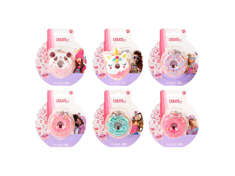 Canenco Create it! Donut Lip Balm Keychain