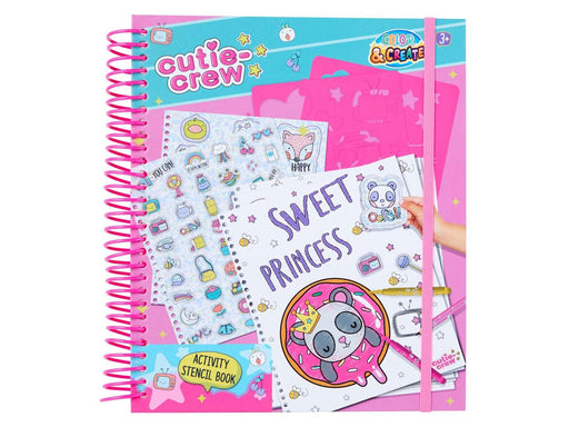 Canenco - Cutie Crew Template Activities Coloring Book
