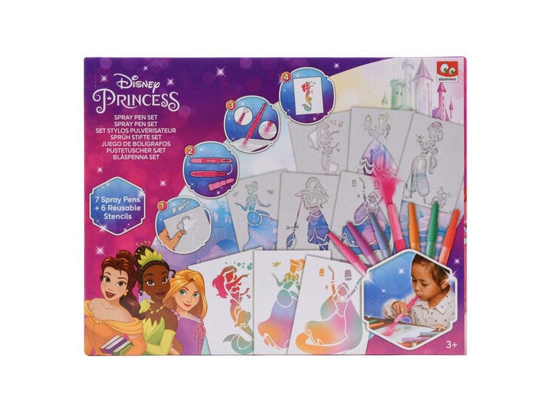 Canenco Disney Princess Blow Pens Set