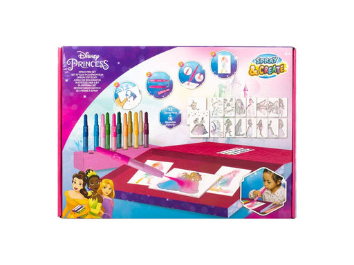 Canenco Disney Princess Blow Pens Set Deluxe