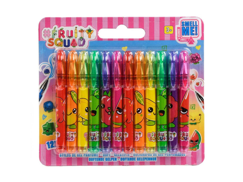 Canenco Fruity Squad Scented Mini Gel Pens 12 pcs
