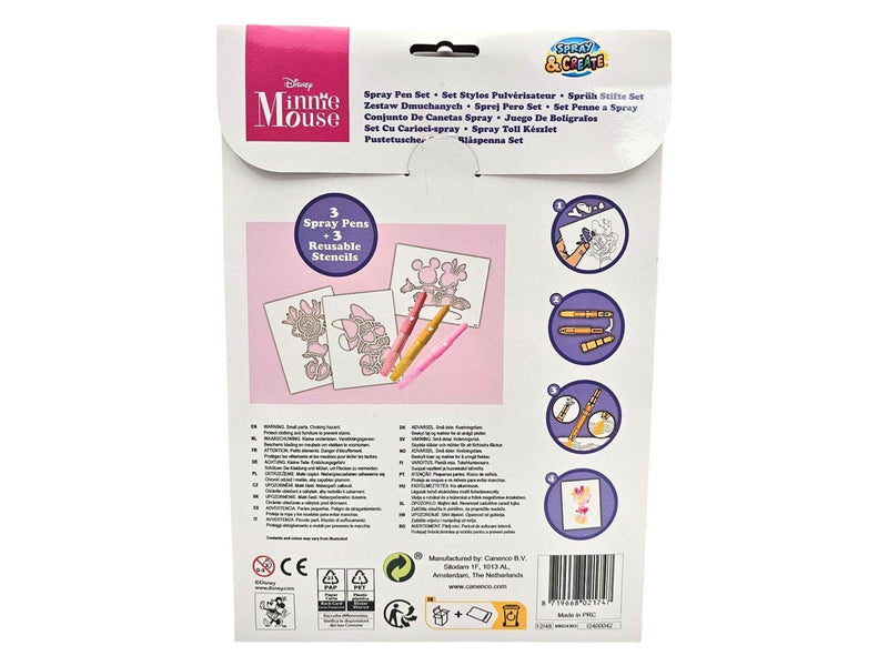 Canenco - Minnie Mouse Blow Pen Set