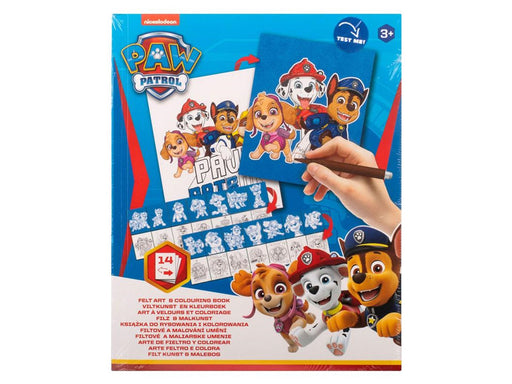 Canenco - PAW Patrol Felt Art & Coloring Book
