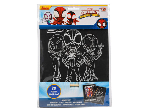 Canenco Spidey Scratch Art 2pcs.