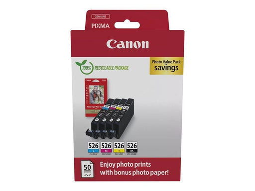 Canon CLI-526 / 4540B019 C/M/Y/BK Value