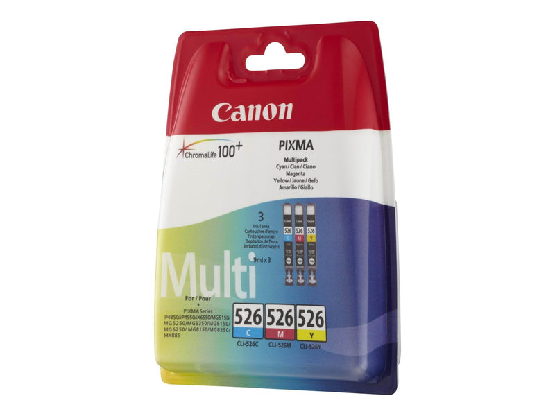 Canon CLI-526 / 4541B006 C/M/Y Multi Pac