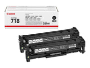 Canon CRG 718 / 2662B002 Black Twinpack