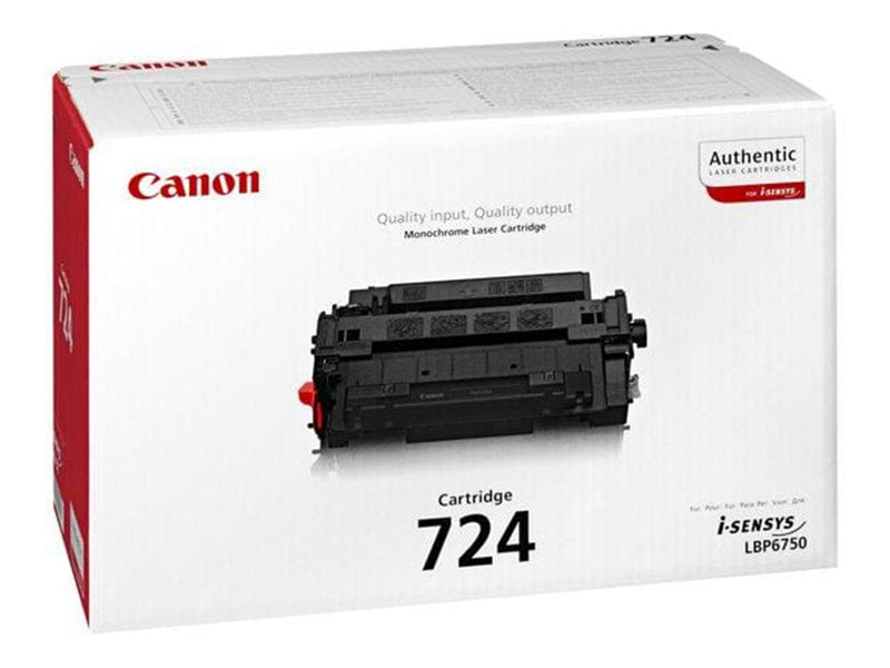 Canon CRG 724 / 3481B002 Black - Tonerpatrone Schwarz