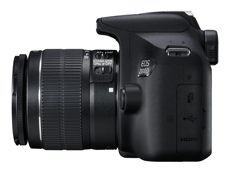 Canon EOS 2000D 18-55mm IS II + Extra LP-E10 Battery