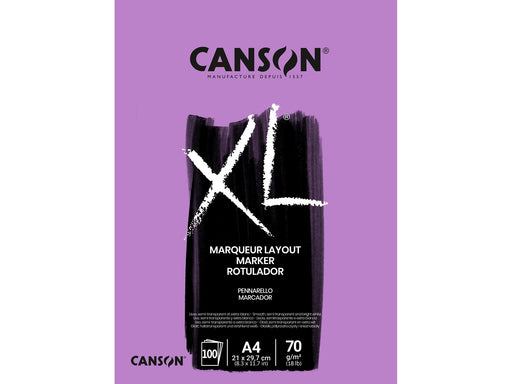 Canson XL Marker VS A4 70G Pad 100 SH