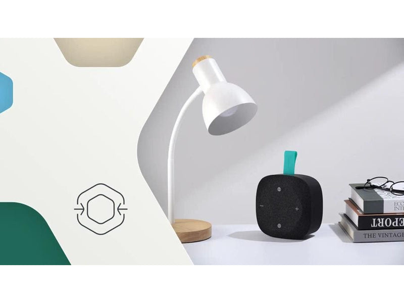 Canyon Hexagon 10 Bluetooth-Lautsprecher, Grau/Blau