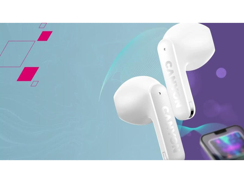 Canyon OnGo 13 TWS Earbuds BT 5.4, Schwarz