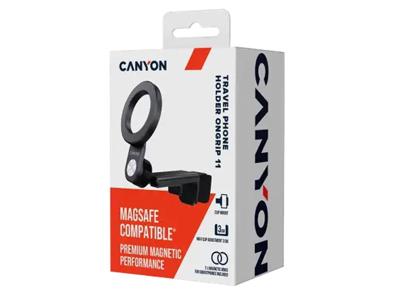 Canyon OnGrip 11 MagSafe Magnethalter, Schwarz