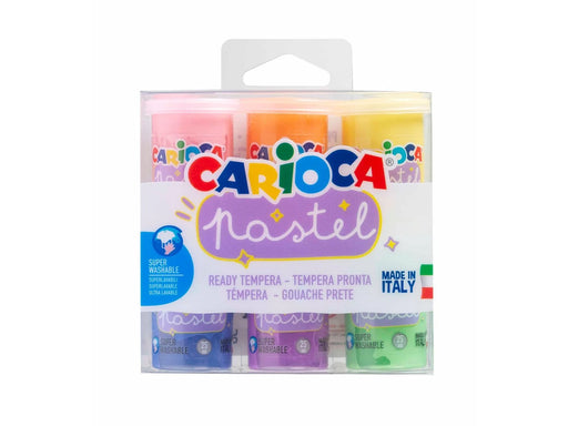 Carioca PASTEL Tempera 25ml 6 pcs.