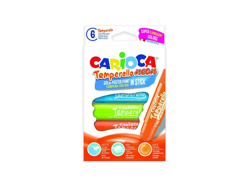 Carioca Temperello Neon. 6 pcs.