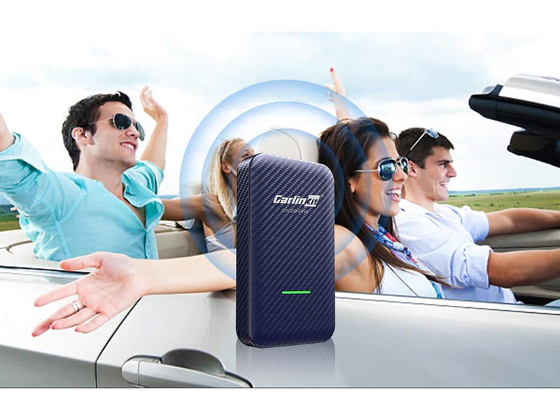 Carlinkit CP2A Wireless Adapter Apple CarPlay / Android Auto - Blue