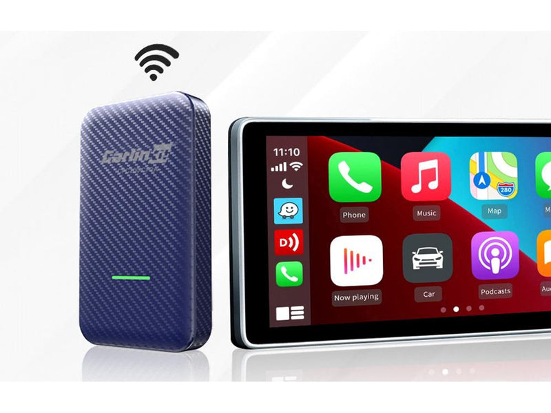 Carlinkit CP2A Wireless Adapter Apple CarPlay / Android Auto - Blue