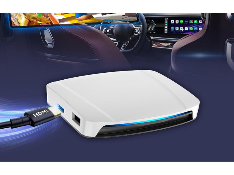 Carlinkit CPC200-Tbox UHD Apple CarPlay / Android Auto Wireless Adapter - White