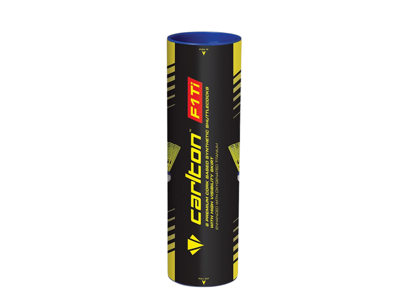 Carlton F1  Ti  Badminton Ball yellow / cork