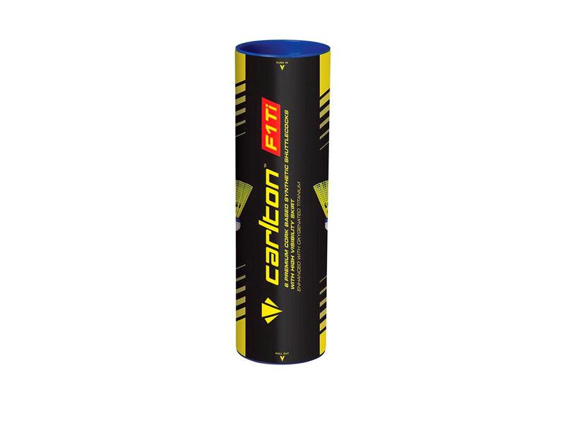 Carlton F1 Ti  Nylon Badminton Balls Yellow