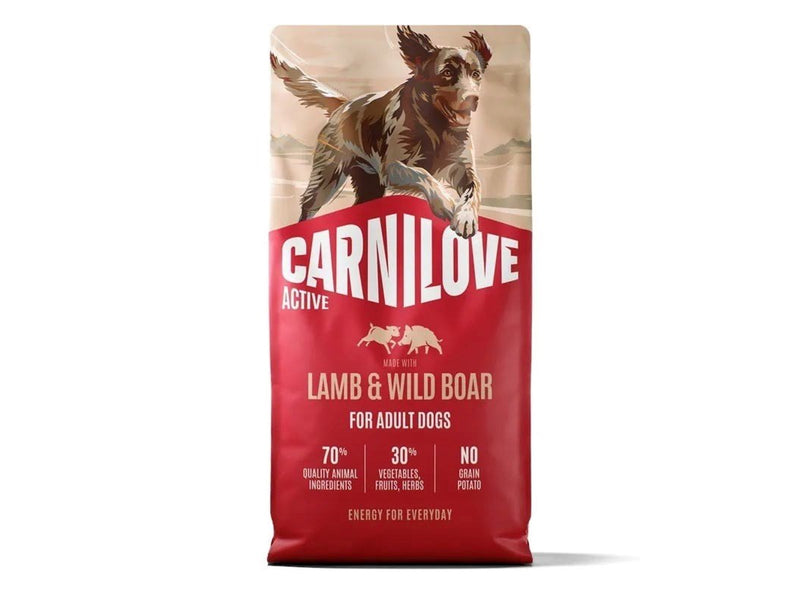 Carnilove Active Dog Adult Lamb&Wild Boar - dry dog food - 12kg