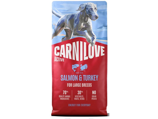 Carnilove Active Dog Adult Large Salmon&turkey - dry dog food - 12kg